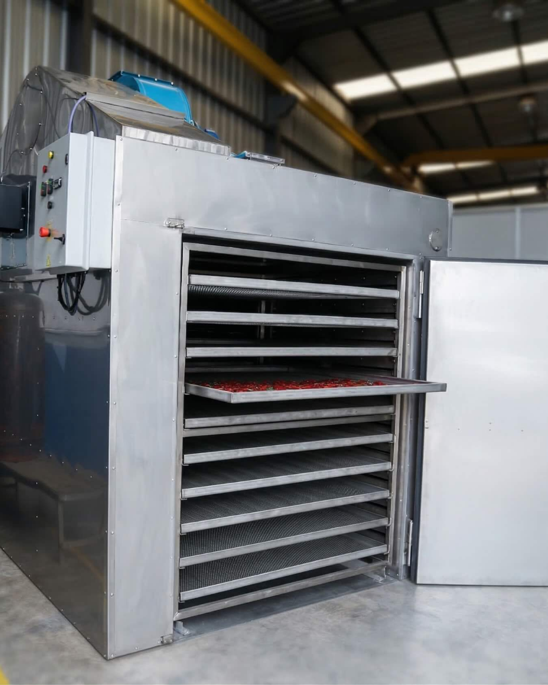 Horno Deshidratador a bandejas estáticas de 30 m²